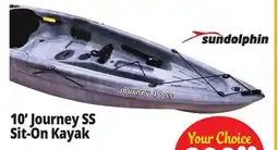 Ocean State Job Lot 10' Journey SS Sit-On Kayak offer