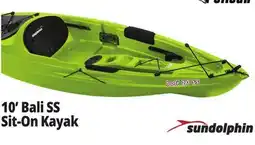Ocean State Job Lot 10' Bali SS Sit-On Kayak offer
