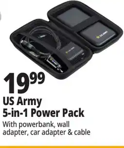 Ocean State Job Lot US Army 5-in-1 Power Pack offer