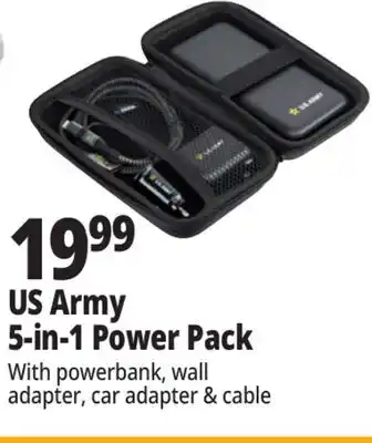 Ocean State Job Lot US Army 5-in-1 Power Pack offer