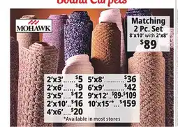 Ocean State Job Lot Mohawk Bound Carpets offer