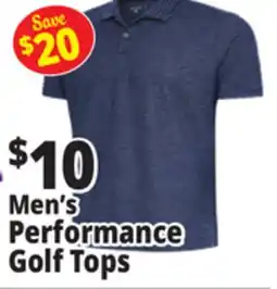 Ocean State Job Lot Men's Performance Golf Tops offer