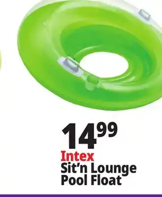 Ocean State Job Lot Intex Sit'n Lounge Pool Float offer