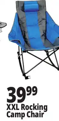 Ocean State Job Lot XXL Rocking Camp Chair offer