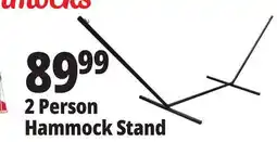 Ocean State Job Lot 2 Person Hammock Stand offer