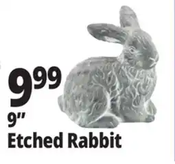 Ocean State Job Lot Stone Rabbit Statue offer