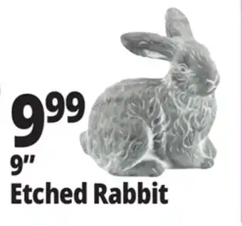 Ocean State Job Lot Stone Rabbit Statue offer