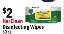 Ocean State Job Lot HerClean Disinfecting Wipes offer
