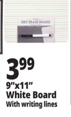 Ocean State Job Lot 9x11 White Board offer