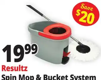 Ocean State Job Lot Spin Mop & Bucket System offer