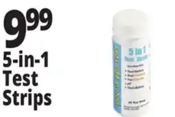 Ocean State Job Lot 5-in-1 Test Strips offer
