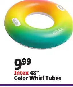 Ocean State Job Lot Intex 48 Color Whirl Tubes offer