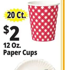 Ocean State Job Lot 12 Oz. Paper Cups offer