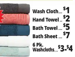 Ocean State Job Lot Bath Towels offer