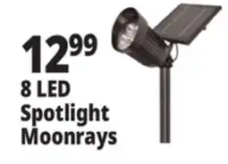 Ocean State Job Lot 8 LED Spotlight Moonrays offer