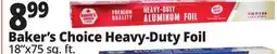 Ocean State Job Lot Baker's Choice Heavy-Duty Foil offer