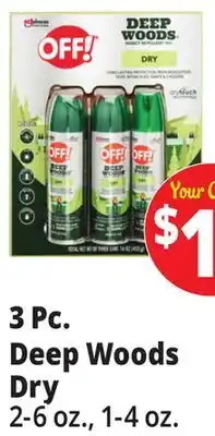 Ocean State Job Lot 3 Pc. Deep Woods Dry offer