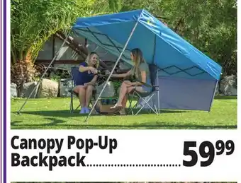 Ocean State Job Lot Canopy Pop-Up Backpack offer