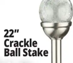 Ocean State Job Lot 22 Crackle Ball Stake offer