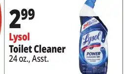 Ocean State Job Lot Lysol Toilet Cleaner offer