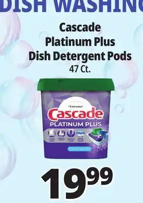 Ocean State Job Lot Platinum Plus Dish Detergent Pods offer