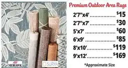 Ocean State Job Lot Premium Outdoor Area Rugs offer