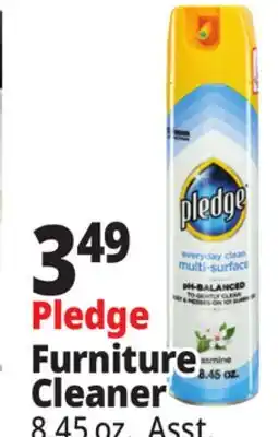 Ocean State Job Lot Pledge Furniture Cleaner offer