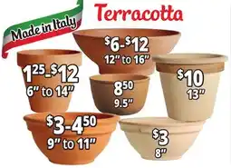 Ocean State Job Lot Terracotta Planter 8.6 offer