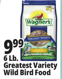Ocean State Job Lot Wagner's Greatest Variety Deluxe Wild Bird Food 6 lbs offer