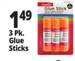 Ocean State Job Lot Leader Glue Sticks 3 Count offer