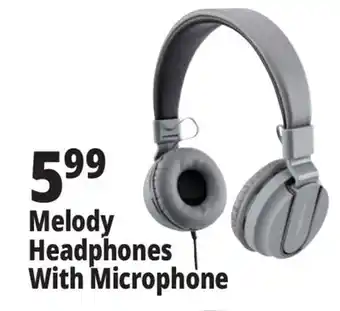 Ocean State Job Lot Melody Headphones With Microphone offer