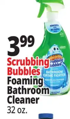 Ocean State Job Lot Scrubbing Bubbles Foaming Bathroom Cleaner offer