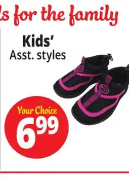 Ocean State Job Lot Water Shoes & Sandals for Kids' offer