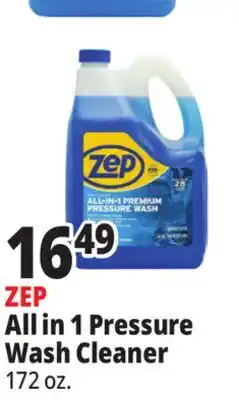 Ocean State Job Lot ZEP All in 1 Pressure Wash Cleaner offer