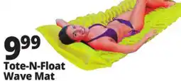 Ocean State Job Lot Tote-n-Float Wave Mat offer