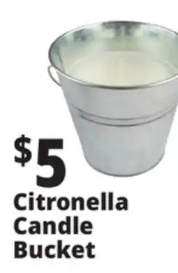 Ocean State Job Lot Citronella Bucket Candle 20oz offer