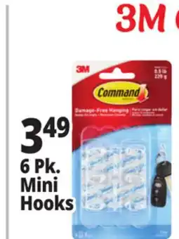 Ocean State Job Lot 6 Pk. Mini Hooks offer