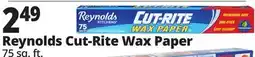 Ocean State Job Lot Kitchens Cut-Rite Wax Paper offer