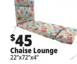 Ocean State Job Lot Chaise Lounge offer