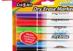 Ocean State Job Lot Cra-Z-Art Washable Dry Erase Markers 6-Piece offer