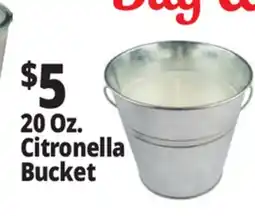 Ocean State Job Lot 20 Oz. Citronella Bucket offer