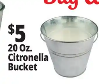 Ocean State Job Lot 20 Oz. Citronella Bucket offer
