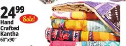 Ocean State Job Lot Hand Crafted Kantha offer