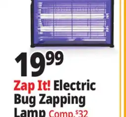 Ocean State Job Lot Zap It! Electric Bug Zapping Lamp offer