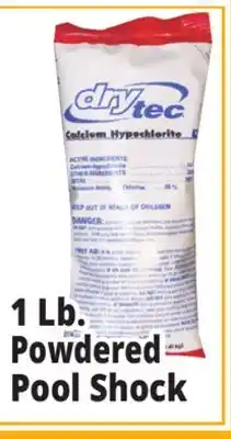 Ocean State Job Lot Lb. Powdered Pool Shock offer