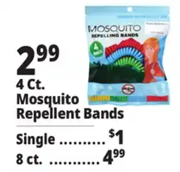 Ocean State Job Lot 4 Ct. Mosquito Repellent Bands offer