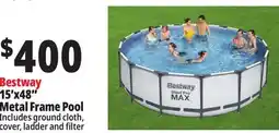Ocean State Job Lot 15'x48 Metal Frame Pool offer