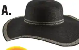 Ocean State Job Lot Extra-Wide Brim Straw Sun Hat offer
