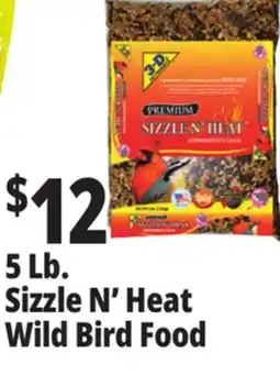 Ocean State Job Lot 5 Lb. Sizzle N' Heat Wild Bird Food offer