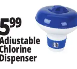 Ocean State Job Lot Adjustable Chlorine Dispenser offer
